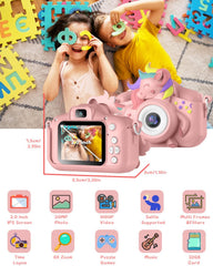 Gofunly Kids Camera held by a child during family outing