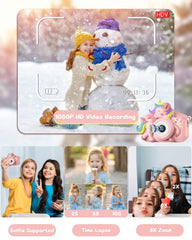 Gofunly Kids Camera includes a high-speed memory card