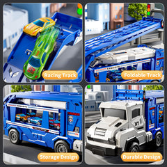 GOGIHCCH foldable race track keeps play compact and portable