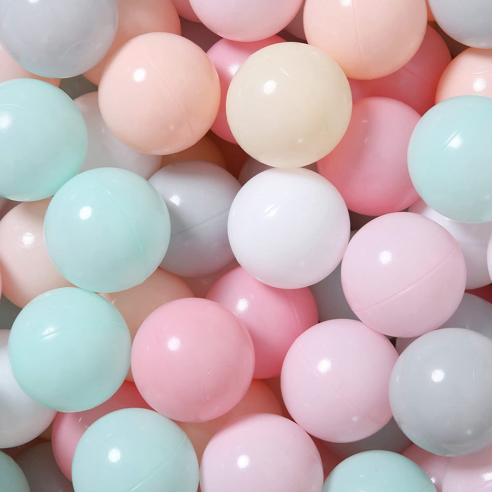 GOGOSO 100-pit balls pack in vibrant colors for safe baby play.