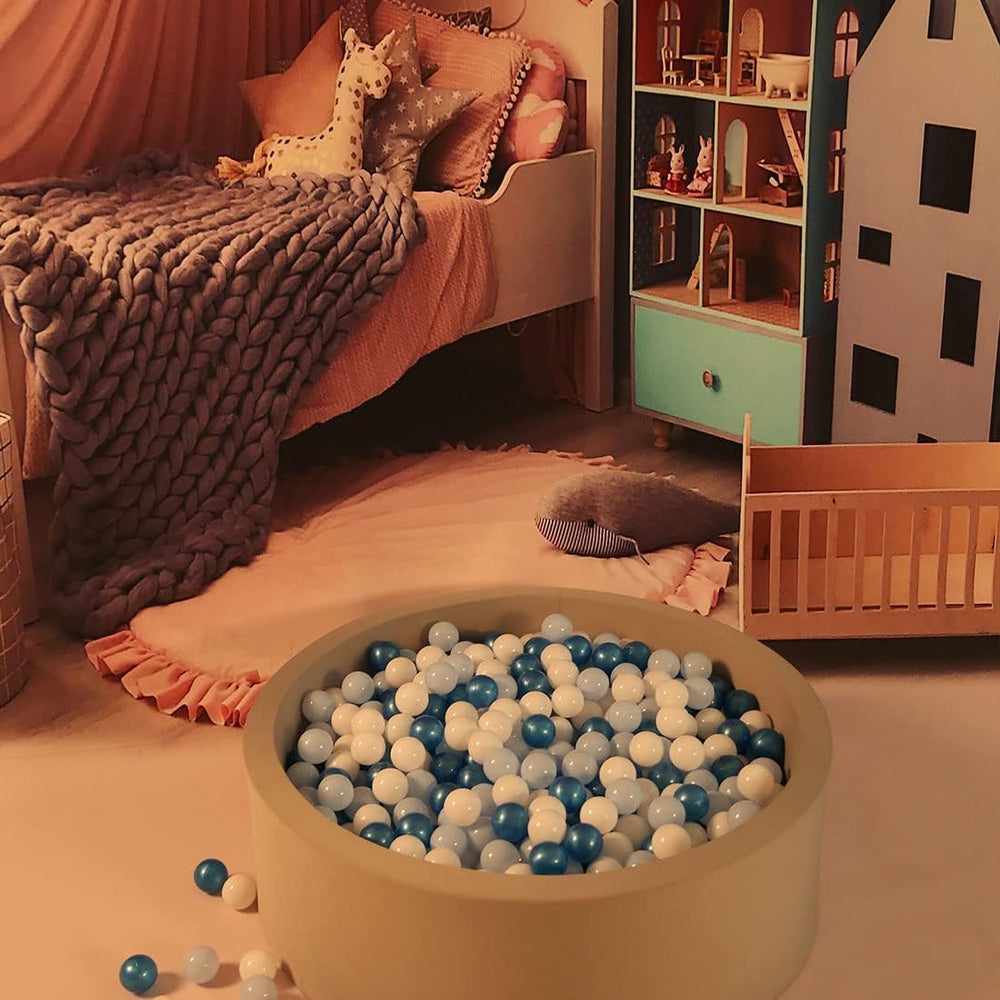 GOGOSO ball pit balls used in a play tent setup