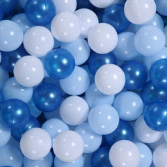 GOGOSO ball pit balls in pastel blue for safe sensory play.