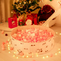 GOGOSO pastel balls used as photo prop for playful decor