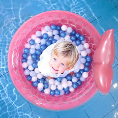GOGOSO balls filling a play tent creates a cozy activity zone.