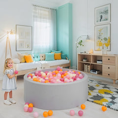 GOGOSO balls fill a play tent for imaginative setups