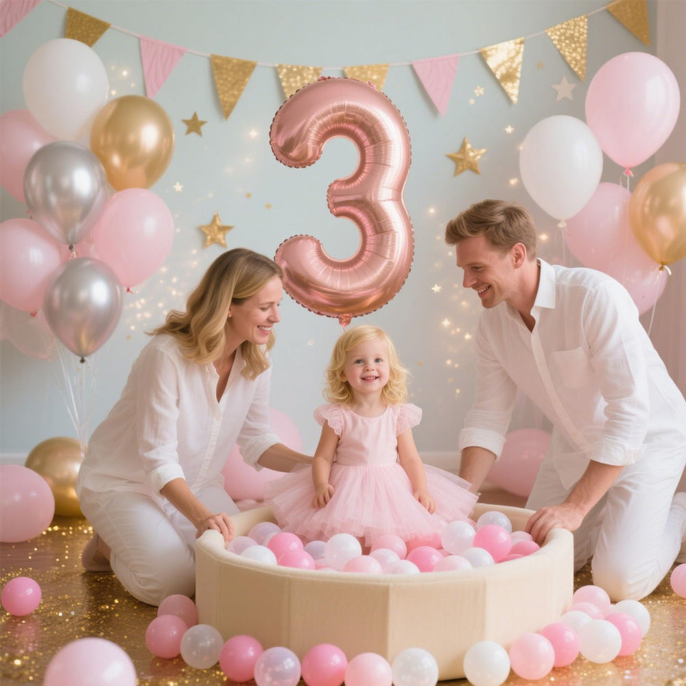 GOGOSO pastel ball pit in a cozy play tent