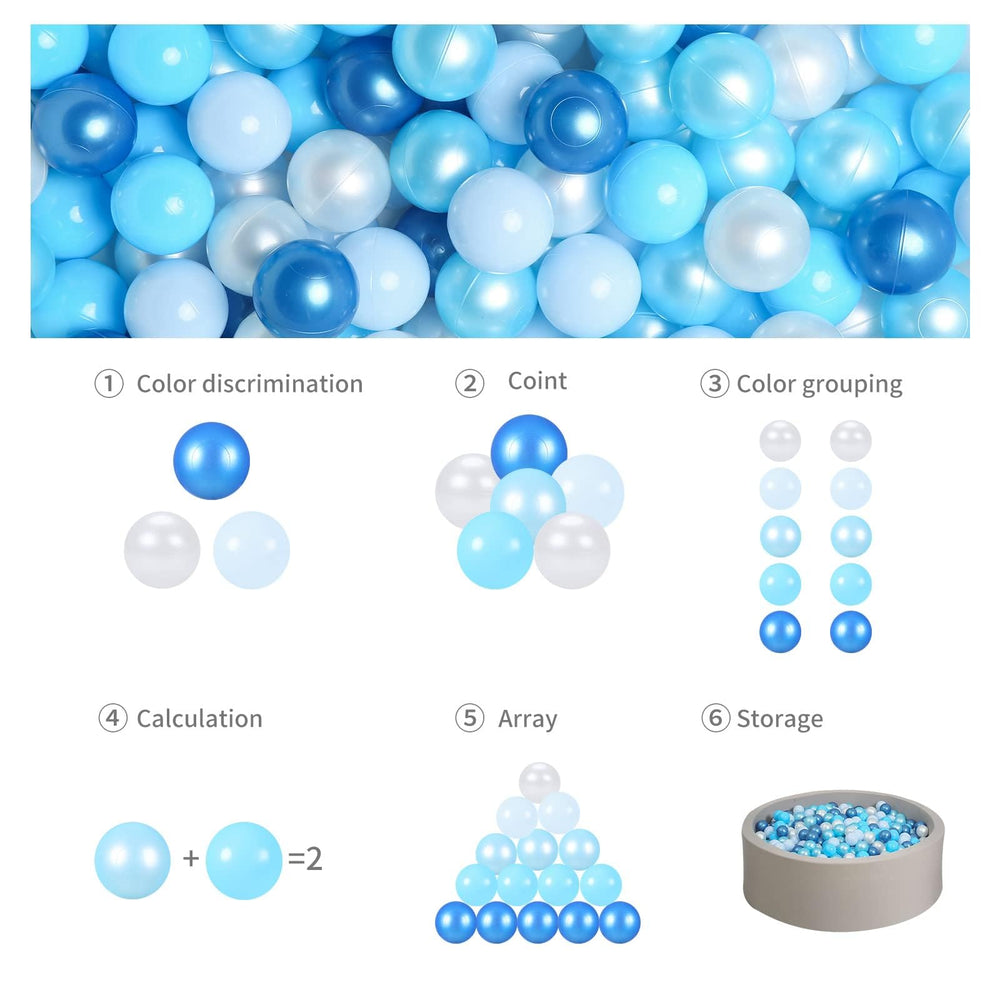 GOGOSO ball pits balls durable packaging for simple transport and storage.