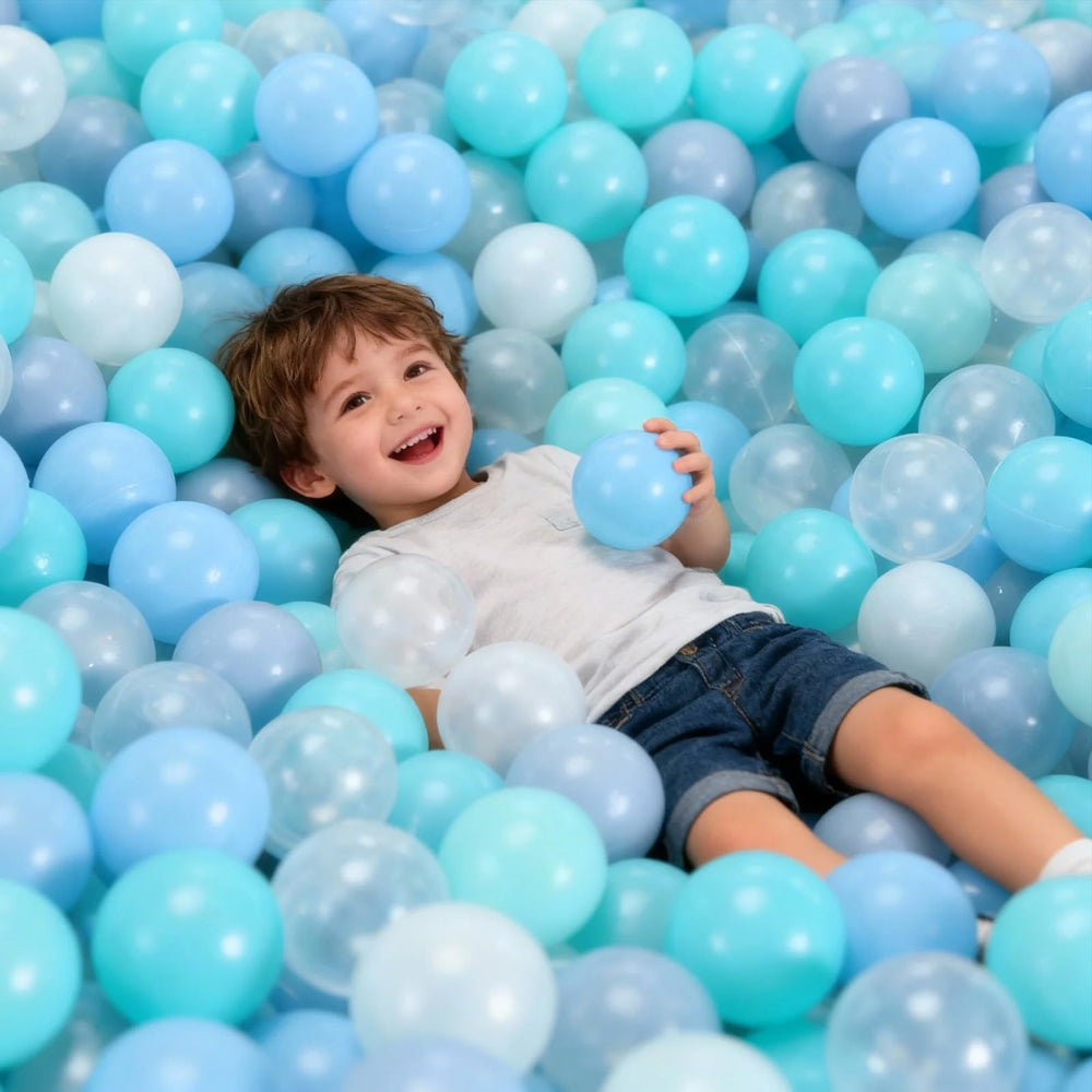 GOGOSO Ball Size 2.17 inches fits little hands for safe play.