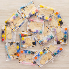 GOGREENWOVEN bubble wands tray for vibrant outdoor party fun.