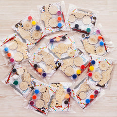 GOGREENWOVEN monster truck party favors kit ready for DIY crafts and celebration use