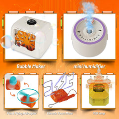 Gohero Bubble Maker project showing colorful, engaging experiments.