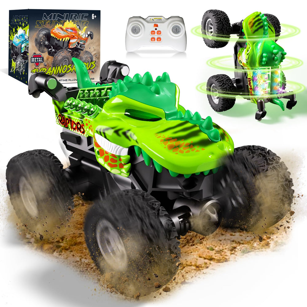 Gohero Monster Trucks with dinosaur shell for rugged play and durable design.