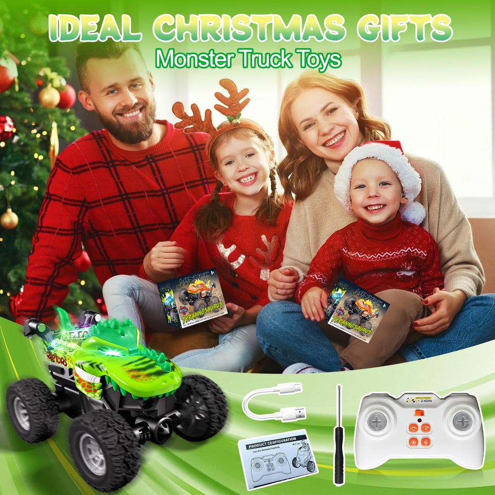 Gohero Monster Trucks USB-C charging provides ongoing play with quick recharges.