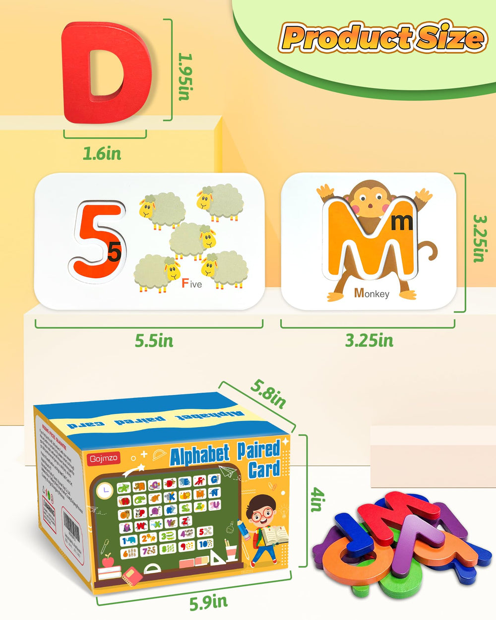 Gojmzo Montessori-style learning toys encourage independent and cooperative play
