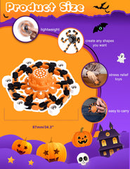 Gokeey Halloween orange spinner is a playful office desk companion