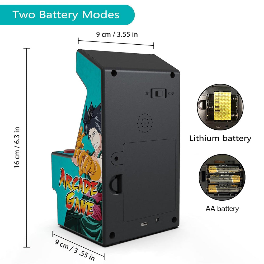 Golden Security Mini Arcade includes 156 classic games spanning 16-bit era.