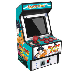Golden Security Mini Arcade front view shows a compact handheld design for on-the-go fun.