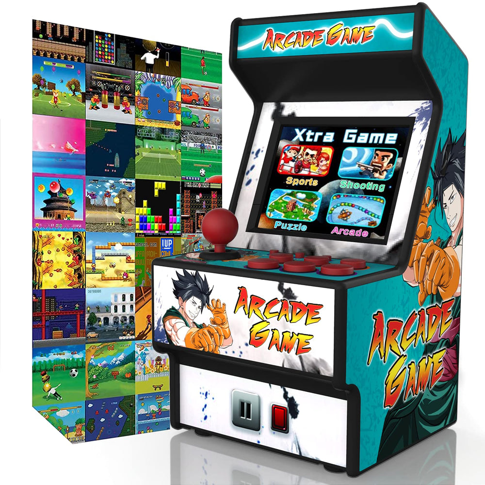 Golden Security Mini Arcade TV output lets you enjoy games on a bigger screen with family.