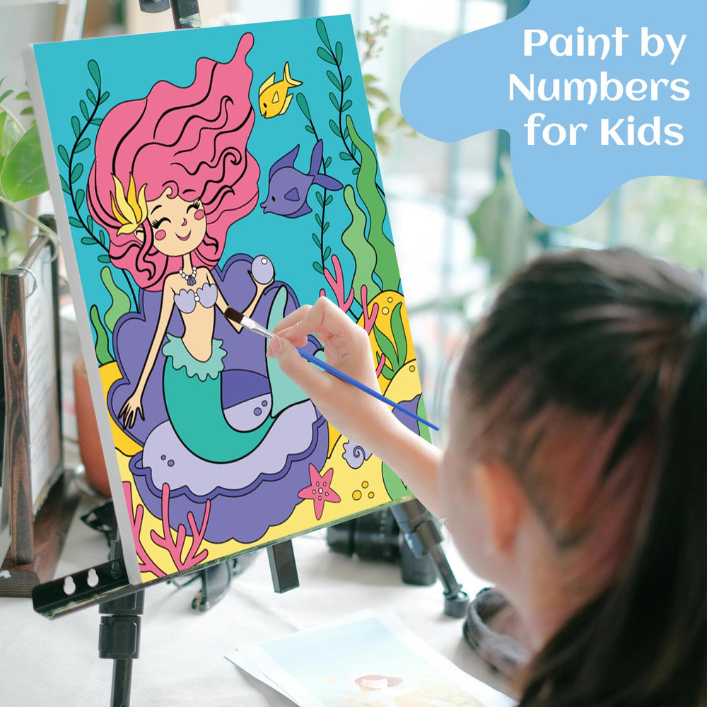 Goldentime 5-brush set provides versatile tools for detailed coloring and smooth coverage.