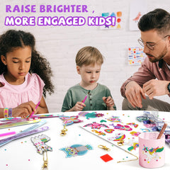 Goldentime Diamond Art Kit colorful stickers for playful decorations