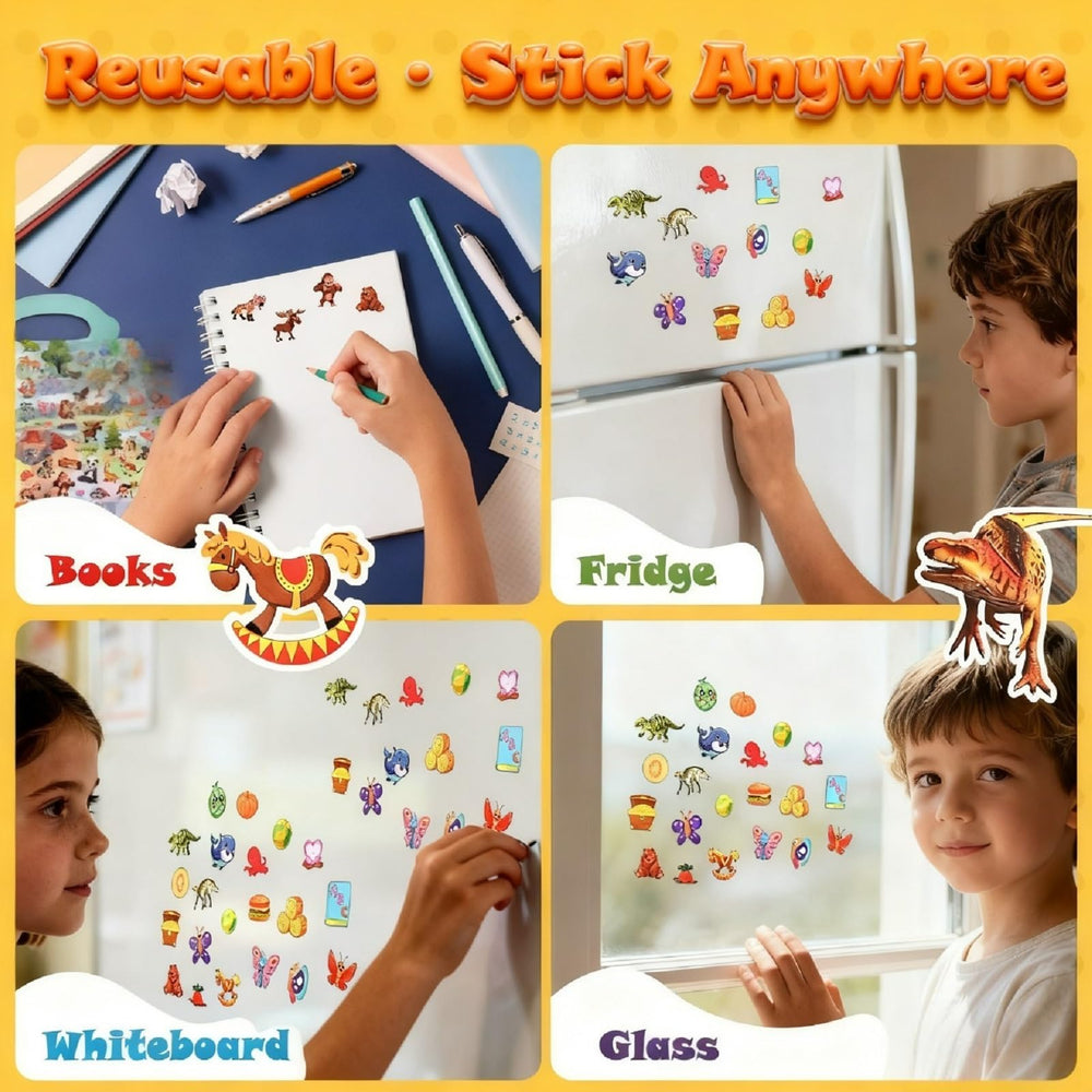 Goldge farm sticker set: friendly farm animals boost pretend play and counting ideas.