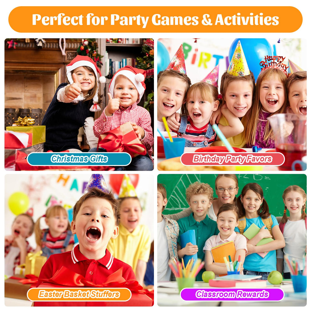 Goldge blocks suit classroom prizes and party bags for ages 6–12.