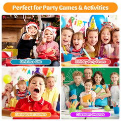 Goldge blocks suit classroom prizes and party bags for ages 6–12.