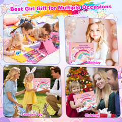 Goldge coloring books and stencils spark imaginative scenes for kids