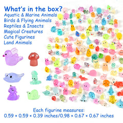 Goldge mini resin animals add dollhouse details and charm