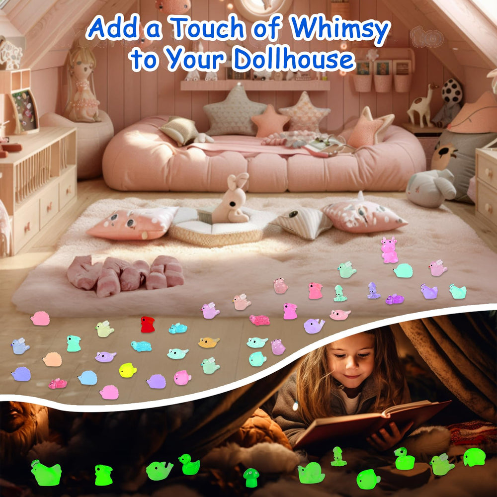 Goldge tiny figures ideal for scavenger hunts and party favors