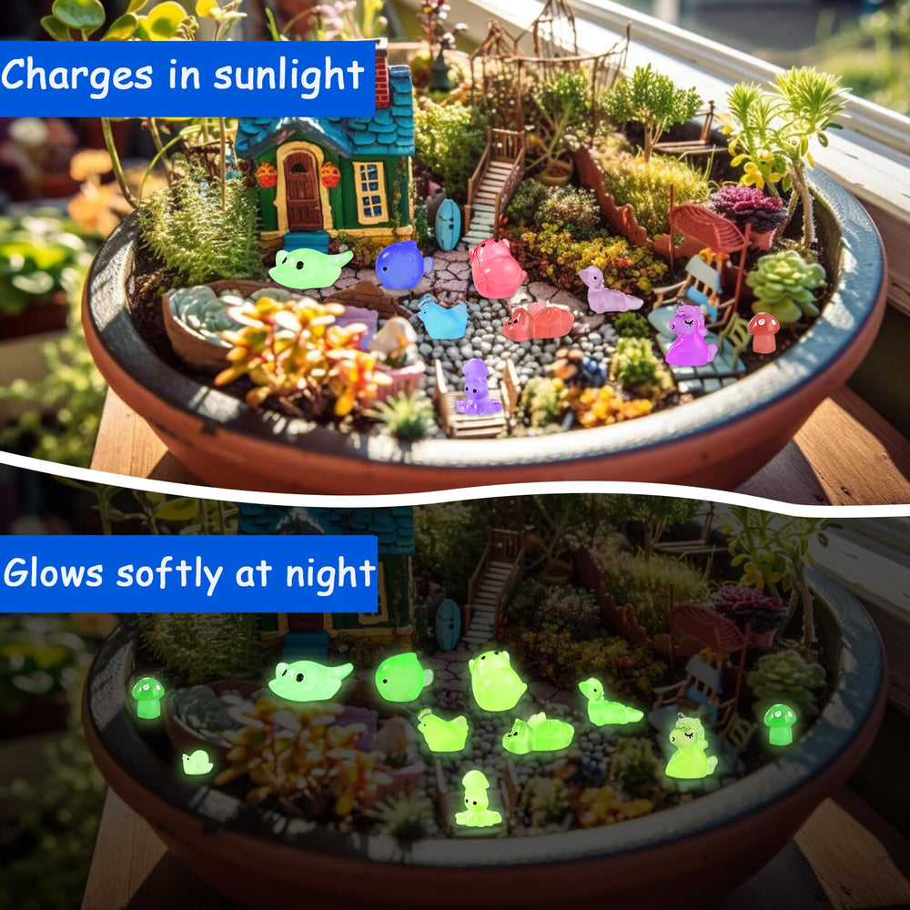 Goldge weatherproof miniatures suitable for outdoor garden use