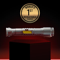 Goliath Power Saber extends to 35 inches for presence during play or display.