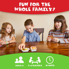 Goliath Red Light Green Light 1-2-3 cards in hand for fast play.