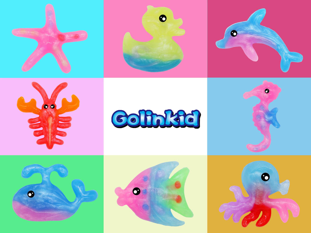 Golinkid Sparkling Magic Gel adds shimmer to aqua pets
