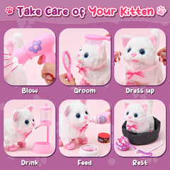 Golray cat bed and yarn ball create cozy, imaginative play spaces.