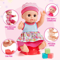 Golray doll with movable joints for easy outfit changes and dressing.