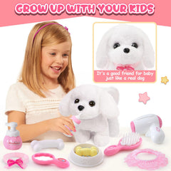 Golray accessory pack with hair dryer and perfume enhances styling.