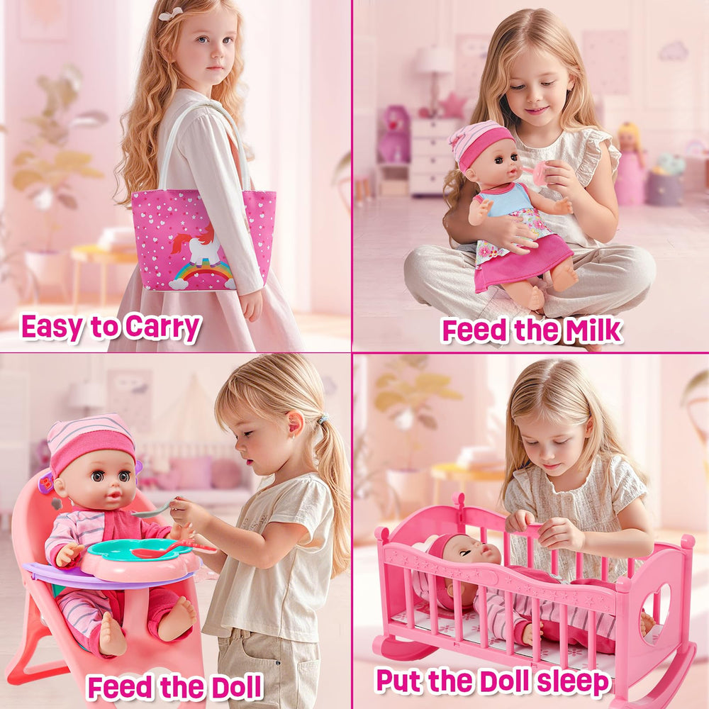 Golray interactive doll with 12 sounds to spark imagination.