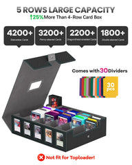 Gomyrod commander display windows highlight rare cards for quick access.