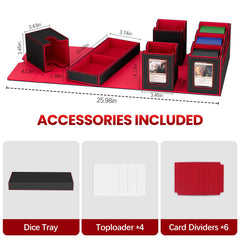 Gomyrod magnetic lid closure keeping decks secure during transport