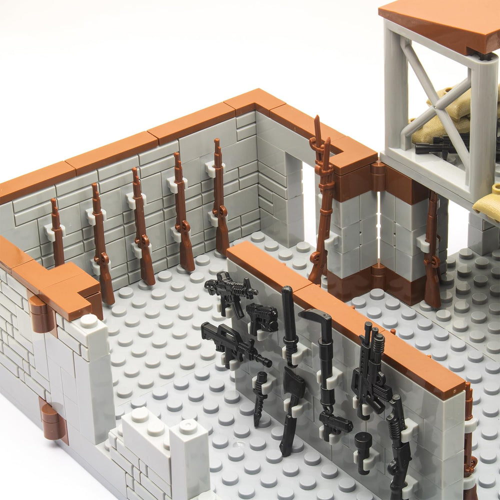 Gonsausola roadblocks provide strategic obstacles for miniature figures
