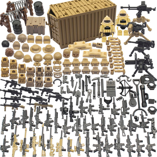 Gonsausola weapon pack with body armor container for organized play