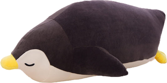 GOOC Emperor Penguin plush pillow front view for cozy cuddles and decor