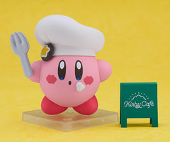 Good Smile Kirby Cafe Ver. cream soda and kettle recreate café ambience.