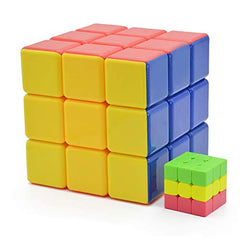 GoodCube Super 3x3x3 stickerless top view for clear face recognition