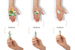 GoodDay Puzzles in-box design enables easy, uninterrupted play anywhere.