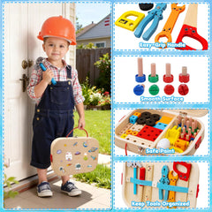 Goodfuns tool set includes stickers to decorate the box and tools