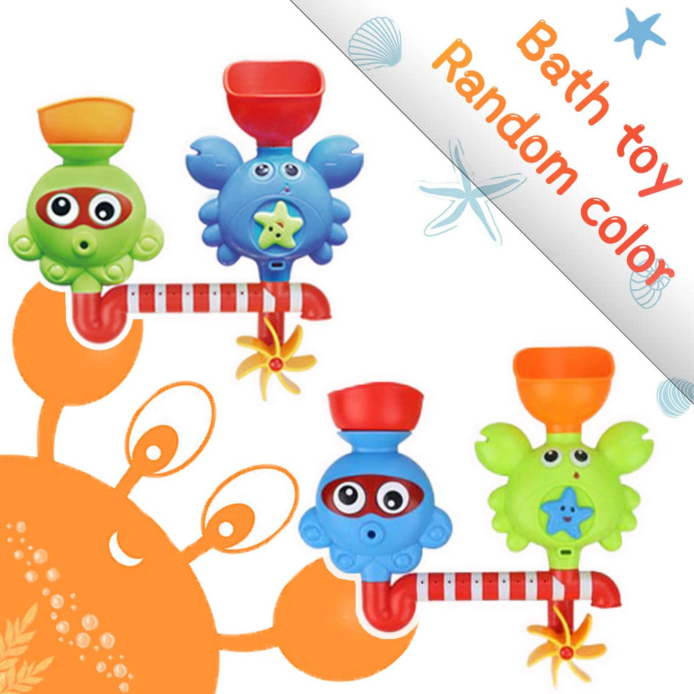 GOODLOGO multicolor design enhances bath time appeal for toddlers.