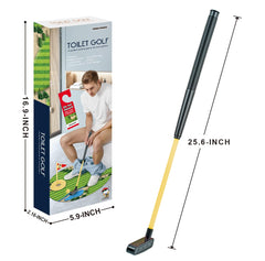 GOODLYSPORTS Toilet Golf Game bathroom fun for parties and offices.