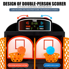 GOODLYSPORTS mini basketball frames support steady shots on your desktop.